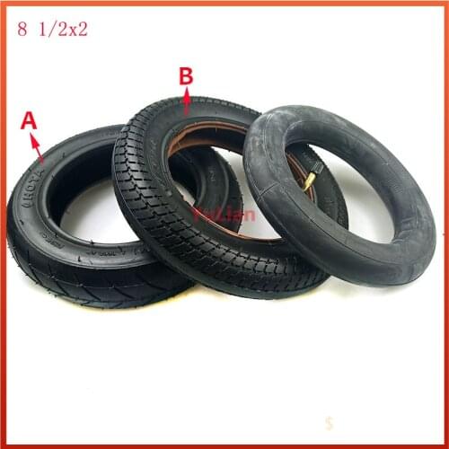 High Quality 8 1/2x2 (50-134) Tires Pneumatic Inner And Outer Tyre for INOKIM Electric Scooter /Children Bicycle/ Baby Carriage