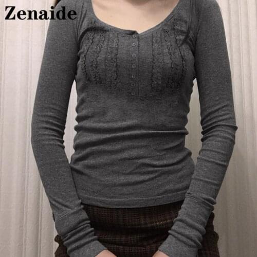 ZENAIDE Women's Long Sleeve T-shirts