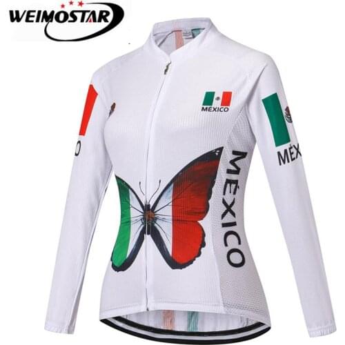 Weimostar Womens Cycling Jersey Autumn Winter Pro Mtb Long Sleeve Ciclismo Bike Wear Spring Summer Cycling Clothing