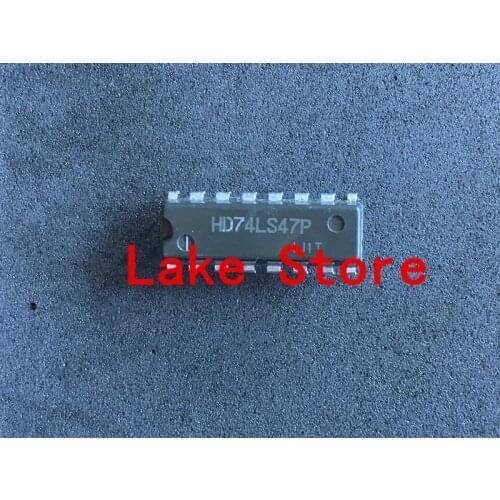 10 unids/lote HD74LS47P SN74LS47N 74LS47 DIP
