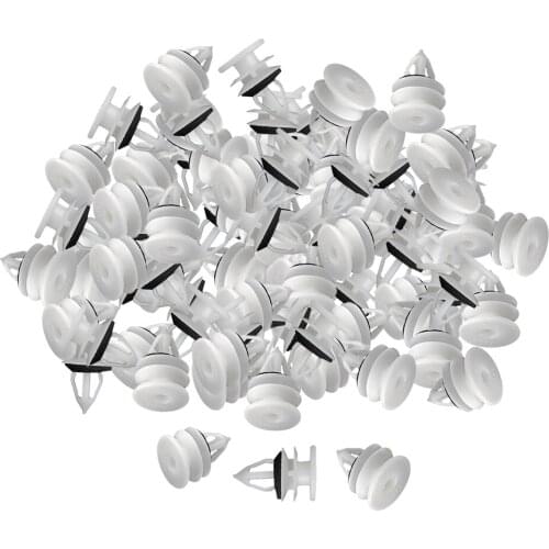 100pcs Nylon Door Trim Panel Retainer Clips Fastener Part P/N 11519031 Kit