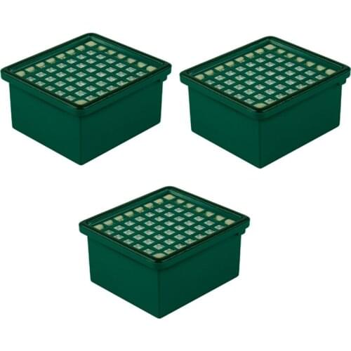3PCS Suitable for Vorwerk Vacuum Cleaner Filter Filter elements Filter Box VK130 VK131 VK200 VR200