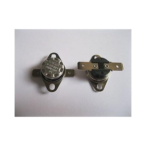 5 pcs Temperature Switch Thermostat 90/95/100/105/110/115/120/125C N.C. KSD301 Normal Close