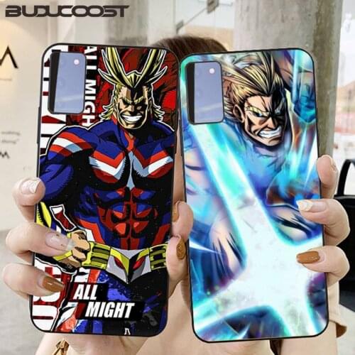 Reall My Hero Academia ALL MIGHT Phone Case for Samsung Galaxy S10 Plus S10E S6 S7 edge S8 S9 Plus S10lite S20 Plus S20 Ultra