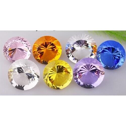 Colorful Diamond,k9 Crystal Diamond as Paperweight for Wedding Gifts,Birthday Gifts