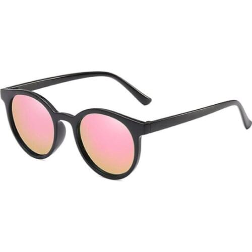 Round plastic Sunglasses Women Retro Designer Steampunk Sun Glasses Men UV400 Rayed Mirror Female Driving Summer Shade JY9782