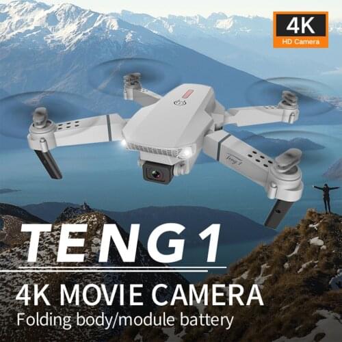 E88 Pro Drone 4k HD Single/Dual Camera Visual Positioning 1080P WiFi FPV Drone Height Preservation RC Quadcopter Dron Toys