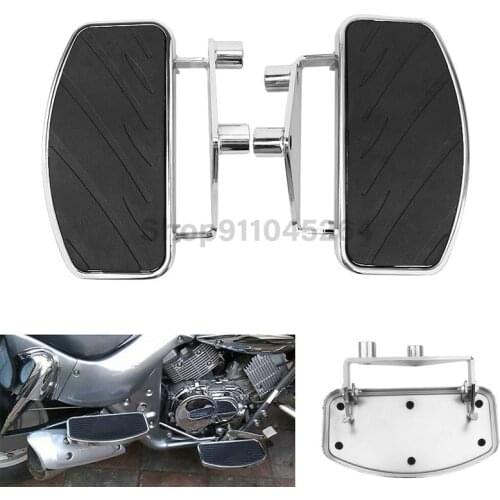 Motorcycle Front Rider Floorboards Foot Pegs Footrest Footboard For Honda Shadow Spirit 400 VT750 ACE VT750C VT750CD 98-03