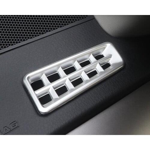 For Toyota RAV4 RAV 4 2016 2017 2018 ABS Front Dashboard Air Vent Cover Trim Car Styling Accessories Sticker Molding