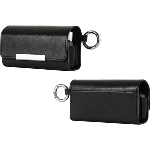 New luxury leather Case High-end portable leather Case Storage Bag For Eectronic Cigarette Bag IQOS3.0 Multifunctional Handbag