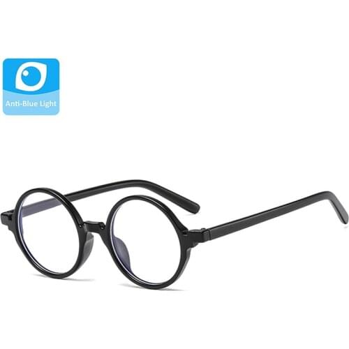 Anti Blue Light Blocking Glasses Women Optical Round Frame Transparent Men Eyeglasse Filter Reduces Eye Computer Female Male