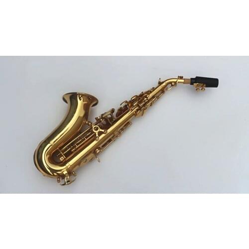 Soprano saxophone Tom BB curved soprano sax of Bcreated musical instrument Saxophone Sax for children and case