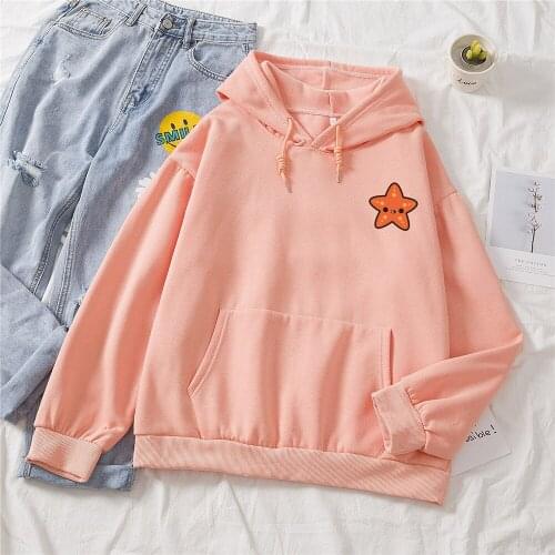 Warm Cotton Sweatshirts Graphic Hoodie Warm Hoodies Sportswear for Women Clothing Sweetshirt Cartoon Hood Hoodie Sudadera Mujer