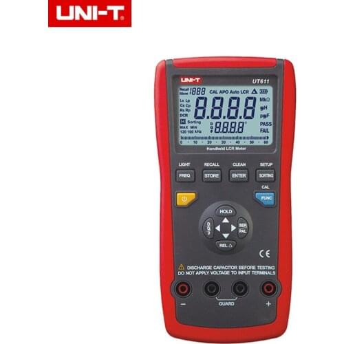 UNI-T UT611 Professional LCR Meters Inductance Capacitance Resistance Frequency Tester