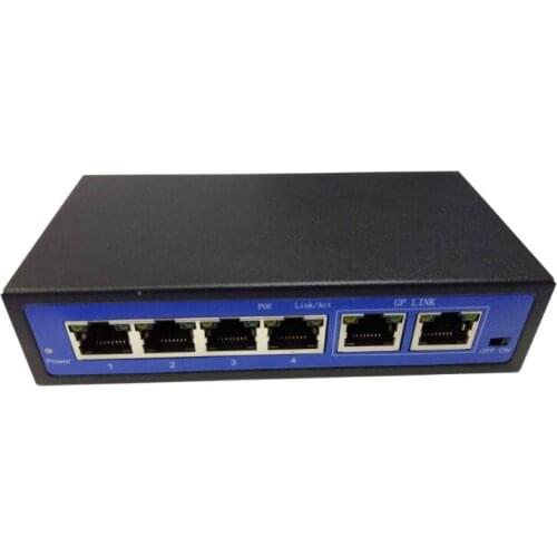 HomeEye Video Intercom Accessories POE Switch POE Power Exchange 4 Ports included Power adapter