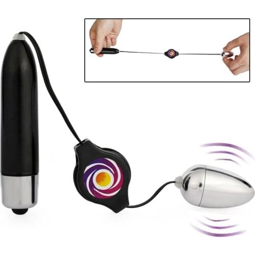 Retractable Erotic Strong Vibrating Clitoris Stimulation Bullet Vibrator Sex Toys for Woman Labia & Nipple Massage Vibrator Eggs