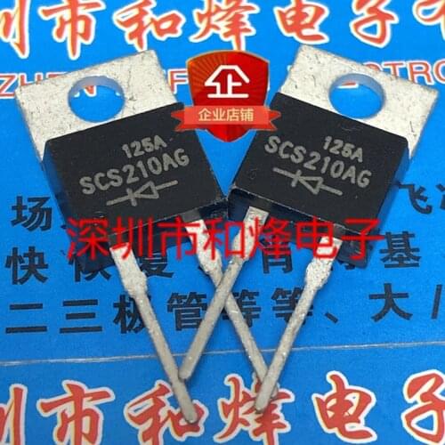 5PCS SCS210AG TO-220-2 650V 10A 100% New&original