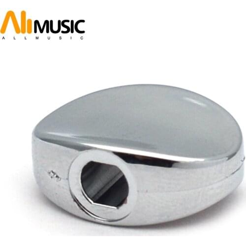 6Pcs Silver Small Oval Plastic Guitar Tuning Pegs keys Tuners Machine Heads replacement Buttons knobs Handle