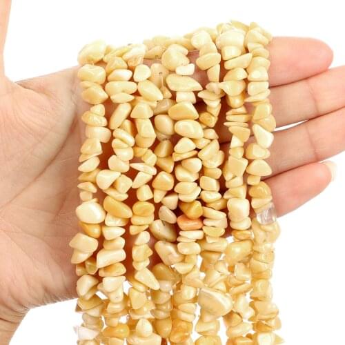 Natural Stone Beads Topaz Gravel Charm Round Loose Beads For Jewelry Making Needlework Bracelet Diy Strand 4/6/8/10/12MM