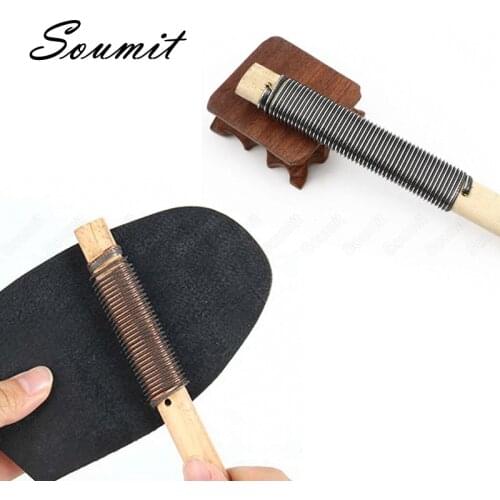 Wood Knife DIY Repairing for Rubber Sole Anti-Slip Repair Tool Shoes Accessories Outsoles Surface Grinding Heel Pads Needle File