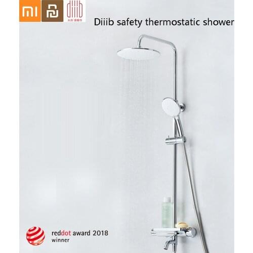 Diiib Dabai Home Safe Thermostatic Handheld Shower Head Set Stainless Steel 6 Modes Faucet Shower Hose Lifting Rod From Youpin
