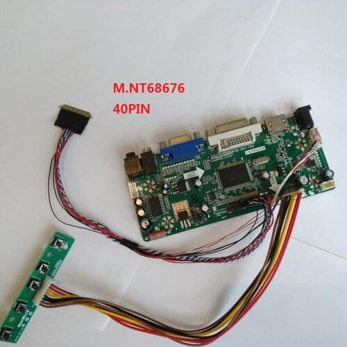 VGA LED HDMI DVI LVDS Controller driver board DIY for LP173WD1(TL)(P3)/LP173WD1(TL)(P4) 1600*900 17.3inch Panel monitor