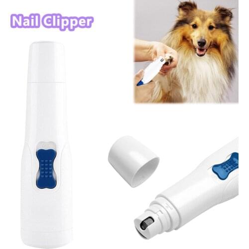 Electric Pet Nail Grinder File Trimmer Pro Grooming Tool Dogs Cats Claw Paws Clipper