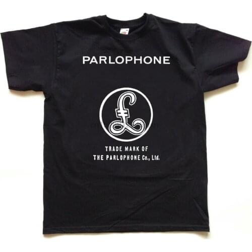 PARLOPHONE record label screenprinted T shirt