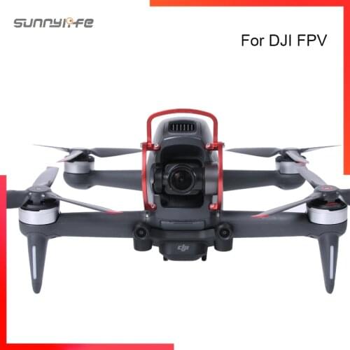 GIMBAL CAMERA BUMPER Collision Avoidance Protection CNC ALUMINUM FOR DJI FPV Drone Fly More Kit Accessories