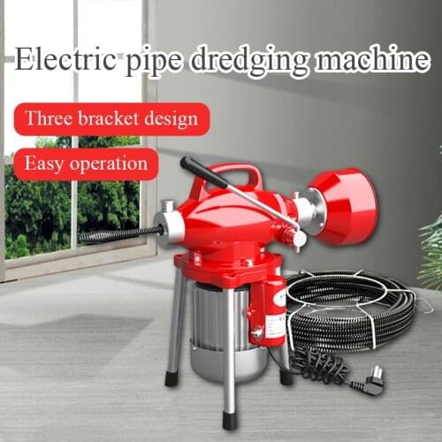 Sewer sewer artifact kitchen toilet toilet blockage dredge pipe dredging machine electric professional tools household