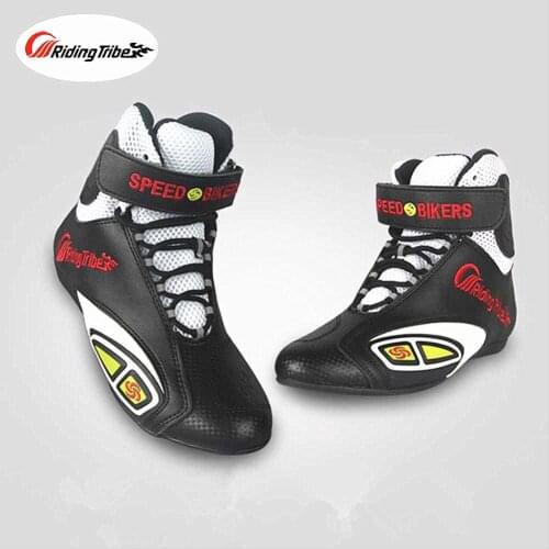 Riding Tribe Motorcycle Breathable Shoes Protective Off-Road Moto Motorbike Cycling Light-Weight Racing Comfortable Boots A013