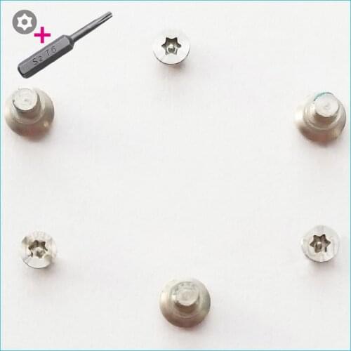 T6 T6H Torx security screwdriver bit with one set antenna plate cover tamper proof screw Kit