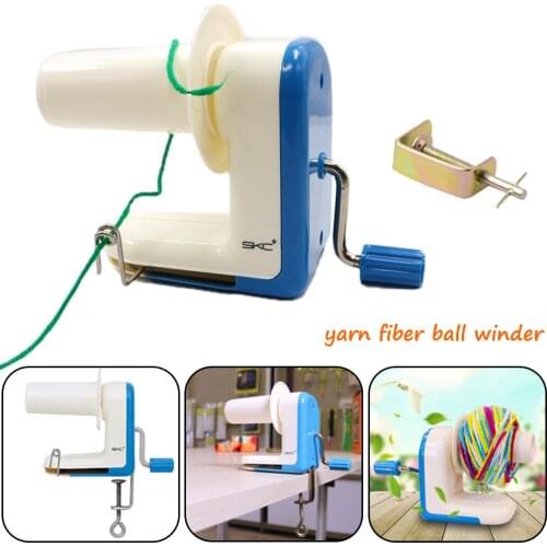 Newest Household Hand Swift Operated Yarn Winder Thread Ball winding Roller Sewing Accessories Wool String Winding Machine