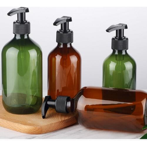 Glass Soap Pump Bottles For Aromatherapy Essential Oil Shampoo Dispenser Lotion Liquid Foam Bottle Container Storage WJ602