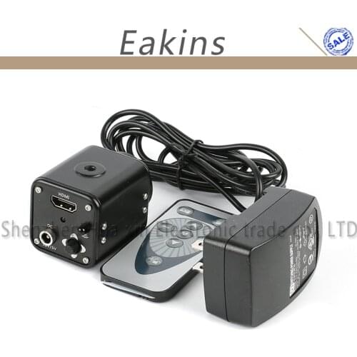 Full HD HDMI 60F/S 1080P Industrial Video Microscope Camera+IR Remote Control For Repair IPhone PCB SMD SMT BGA