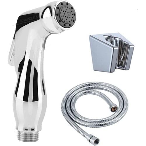 1 Set Toilet Bidet ABS Handheld Shower Bathroom Sprayer Hygienic Shower Spray Gun for Bathroom Bidet Faucet