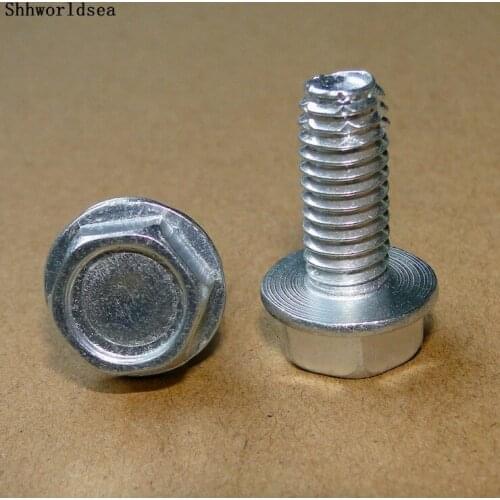 Shhworldsea Blue Zinc Hexagon Bolt Fastener Retainer Clip Metal