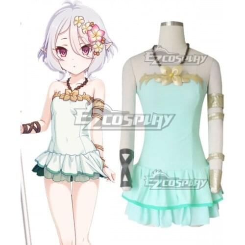 Princess Connect! Re: Dive Kokoro Natsume Summer Version Swimsuit Dress Girls Party Adult Dress Suit Cosplay Costume E001