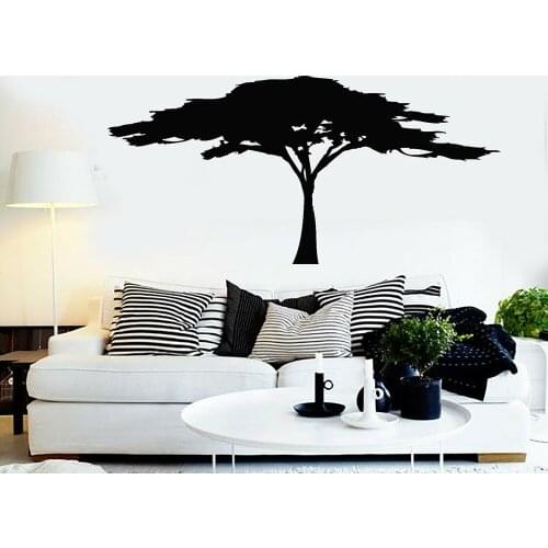 Wall Sticker Tree Home Interior Decorations Living Room Nature Branch Nursery Kids Room Stickers Decal Large Size A504