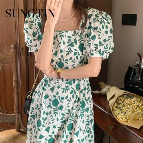 Sungtin Floral Summer Dresses