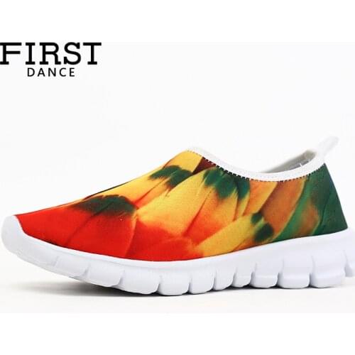 FIRST DANCE Superstar Fashion Women Casual Shoes Loafers Womens Flats Leisure Shoes Breathable Customize 3D Print Zapato Mujer