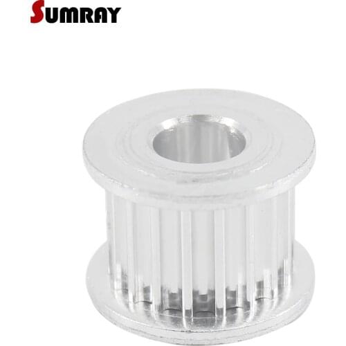 SUMRAY 3M 16T Timing Pulley 4/5/6/6.35/8mm Inner Bore Gear Belt Pulley 11mm Belt Width Pulley Wheel for Engraving Machine
