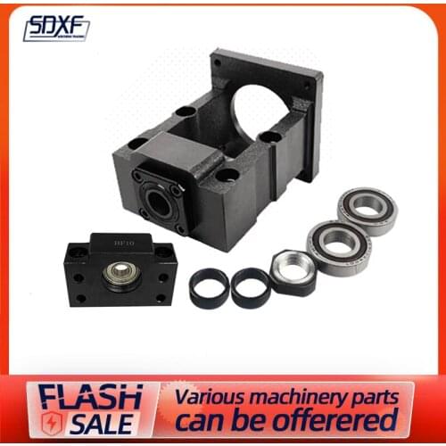 1/2 PCS stepping servo motor integrated bearing seat 12/15 motor fixing seat cast iron plus BF support seat