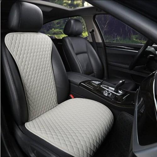 1pc pu leather non-slide car seat cover for jeep wrangler jk grand cherokee patriot renegade compass car accessories styling