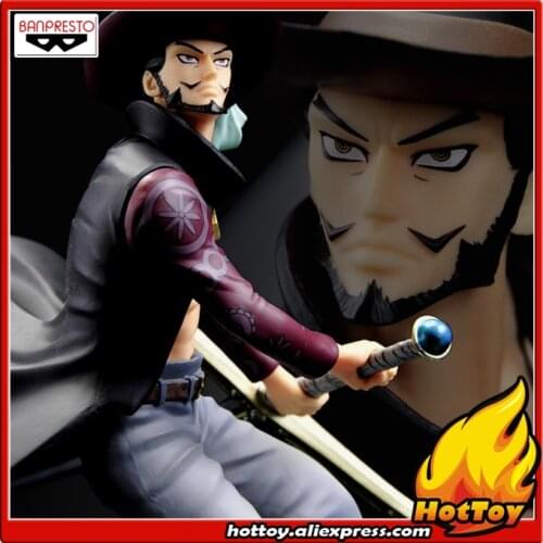 100% Original Banpresto WORLD FIGURE COLOSSEUM BWFC Zoukeiou vol.3 Collection Figure - DRACULE MIHAWK from "ONE PIECE"
