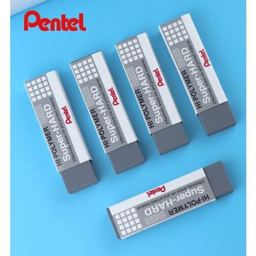 3Pcs Japan Pentel ZEB 20 Super Hard Ink Eraser Hi-poliymer Effectively Erase Ink Printed Material Fountain Pen Eraser