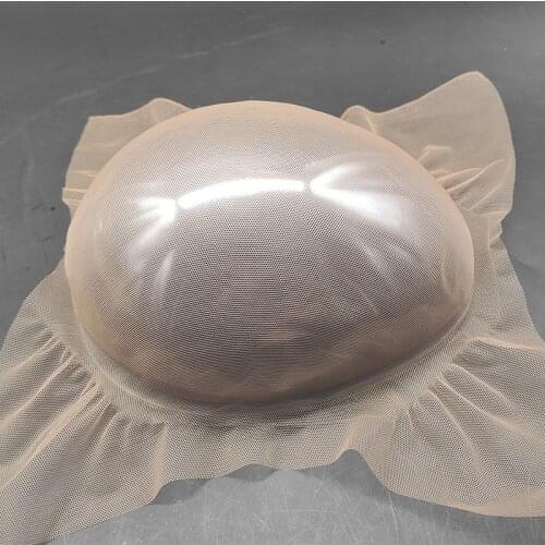 5pcs/Lot Mens-Toupee-Base-Net-Caps Hair Pieces Diy Caps