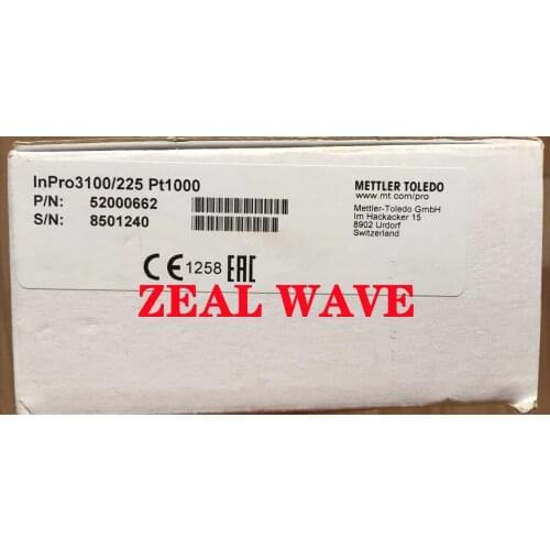 52000662 New Original METTLER TOLEDO PH Electrode InPro3100 225 Pt1000