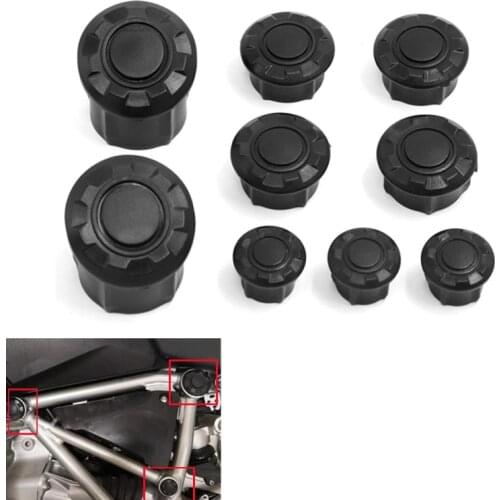 Motorcycle Frame Hole Cover Caps Plug Kit Decor For BMW R1200GS R1250GS R 1200 1250 GS 1200GS 1250GS LC Adventure 2014-2017
