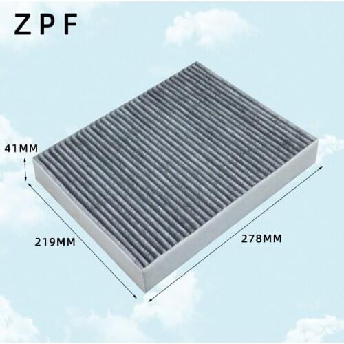 Free Shipment Factory Outlet 95857221900 Activated Carbon Cabin Air Filter for PORSCHE Cayenne GTS/S/TURBO S VOLKSWAGEN Touareg